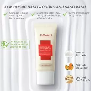 Kem chống nắng Cell Fusion C Derma Relief Suncreen 100