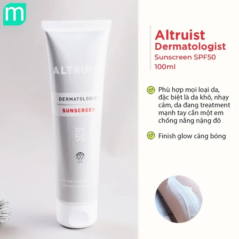 Altruist Dermatologist Sunscreen