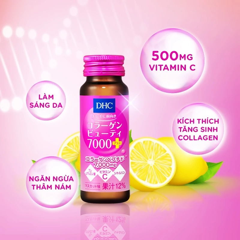 Collagen nước DHC Collagen Beauty 7000 Plus