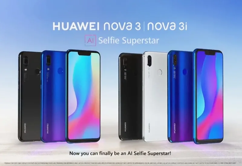 Điện thoại Huawei Nova 3i màn 6.3 inch