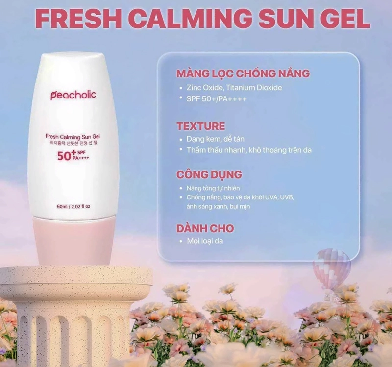 Peacholic Calming Sun Gel