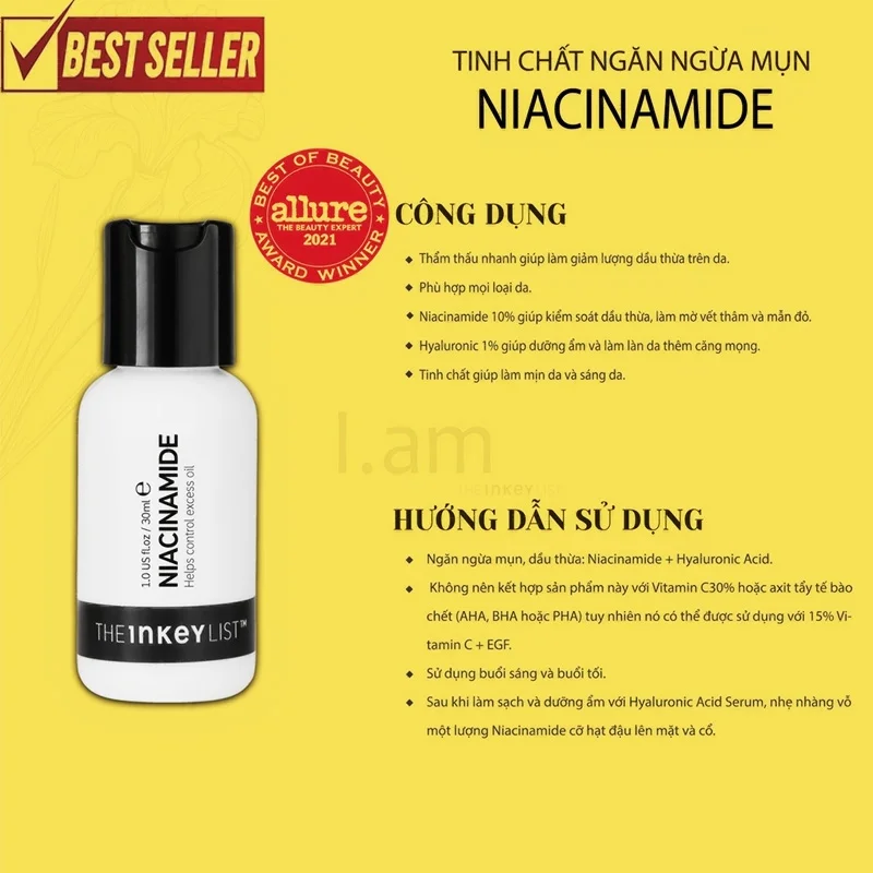 Serum The Inkey List Niacinamide