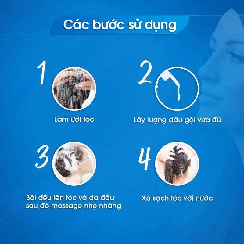 Hướng dẫn sử dụng dầu gội trị gàu hiệu quả