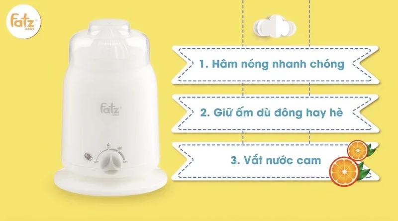 Nên mua máy hâm sữa loại nào