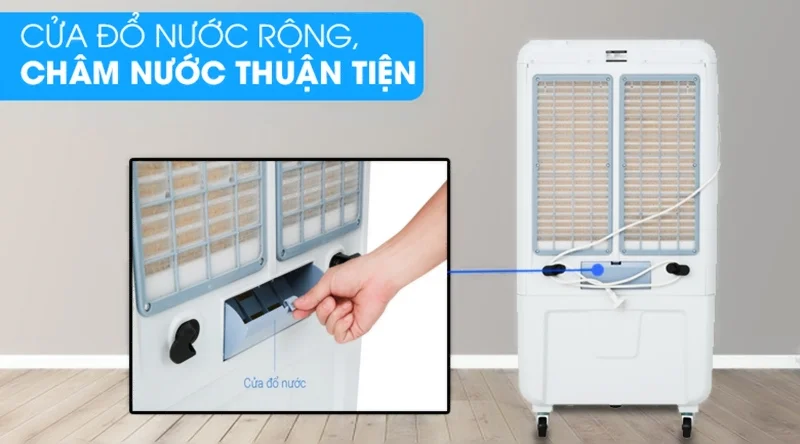 Quạt điều hòa hơi nước Delites BR-A12