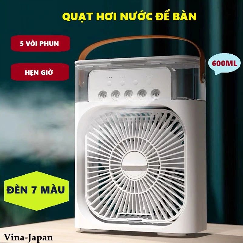 Quạt điều hòa mini phun sương siêu mát lạnh